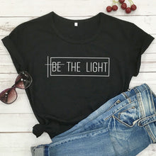 Load image into Gallery viewer, Be The Light Tee