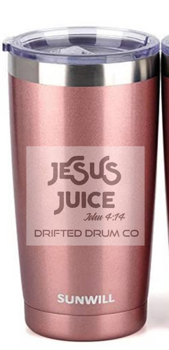 JESUS Juice Rose Travel Tumbler
