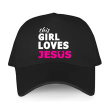 Load image into Gallery viewer, This Girl Loves Jesus Faith Based Christian Ball Caps Cotton/Breathable